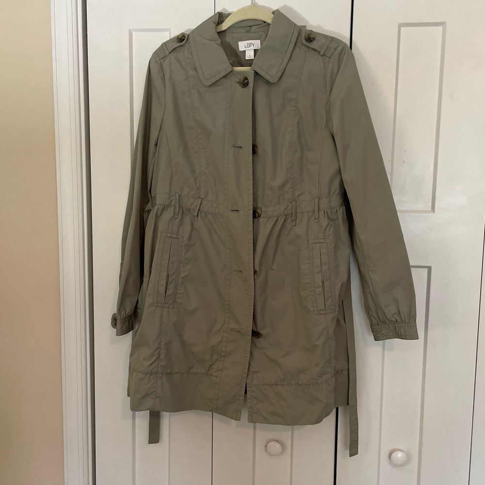 Olive green light weight Jacket